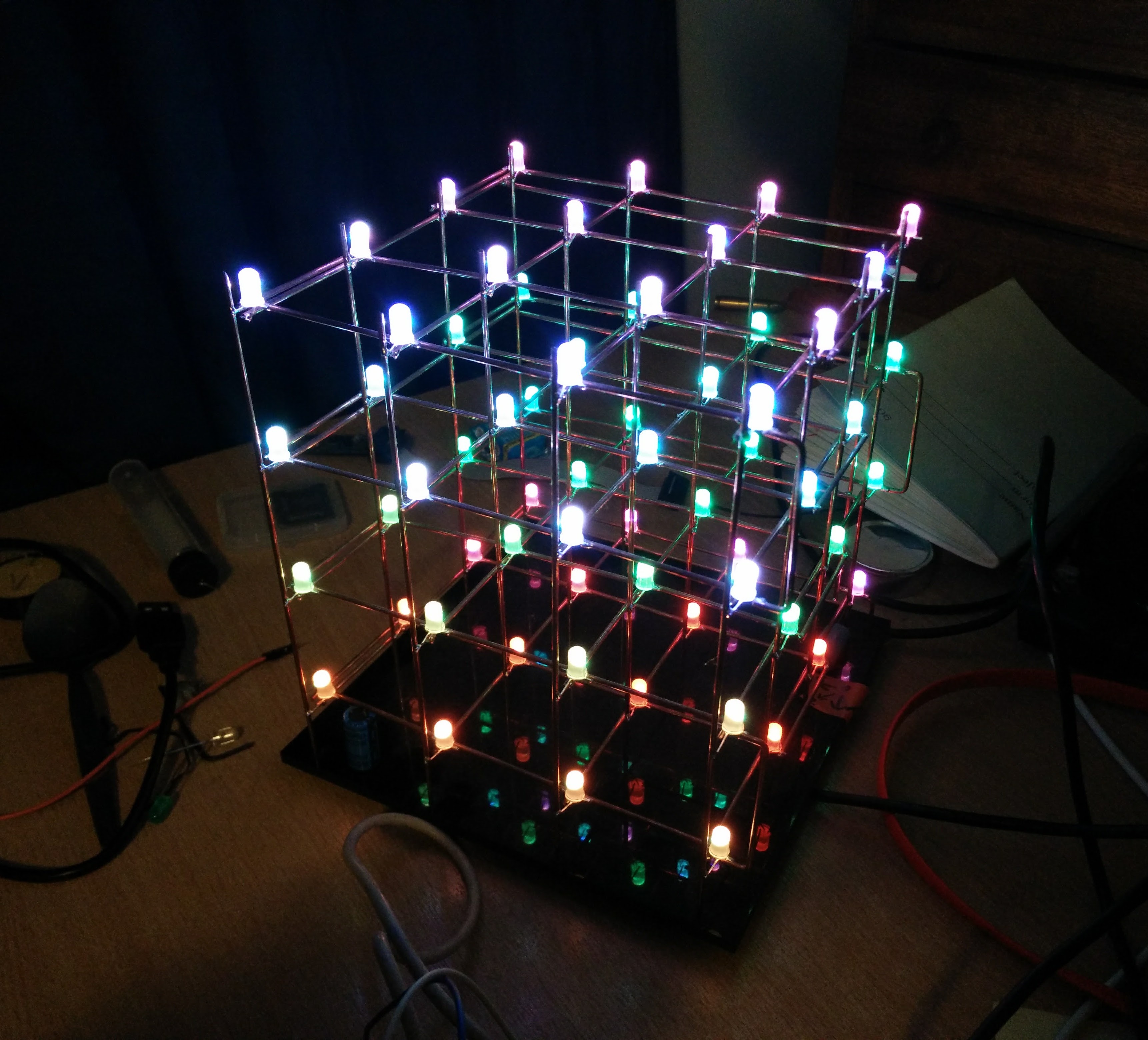 LED cube. Does anybody ever read these?